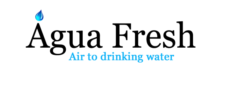 Agua fresh logo air to water purified hotel distilled hot cold portugal