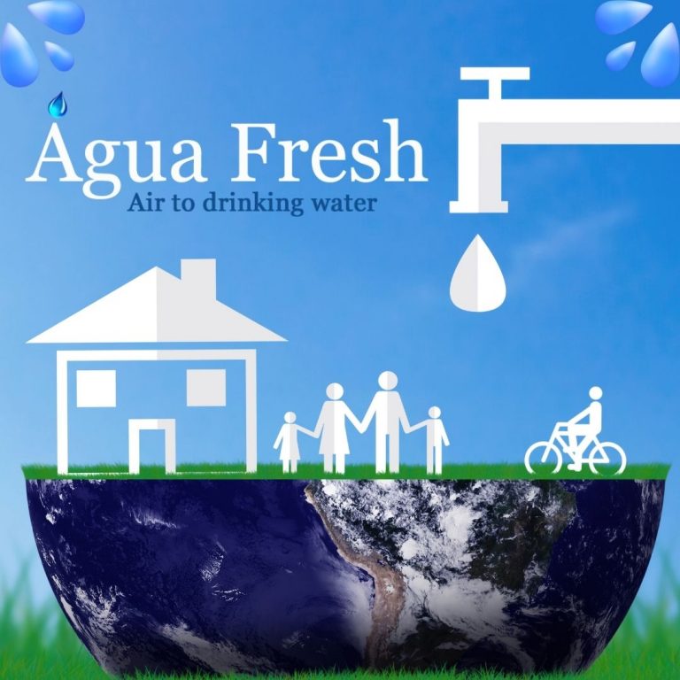 Revolutionize agua fresh clean water humidity air atmospheric filtered sparkling cold